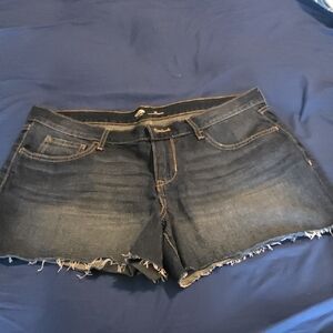 Old Navy Dark Blue Jean Shorts